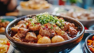 肉丸冒菜