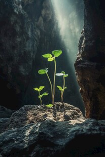 水下生长植物