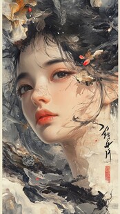 厚涂少女