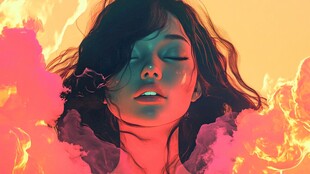 人物情绪插画