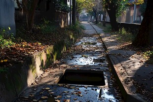 雨水排水道