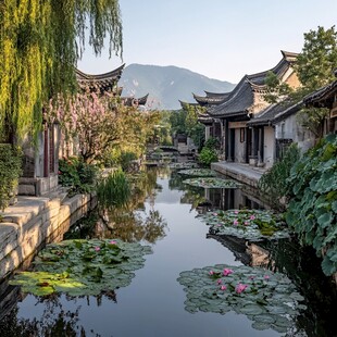 木府风云山水情景景区