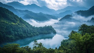 龙王海雾景