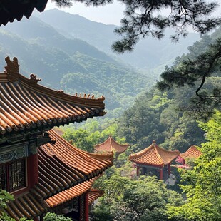 山林深山禅寺