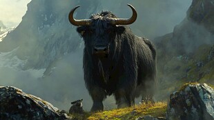 影片质感牧牛图