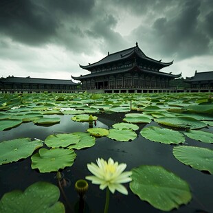 雨荷厅