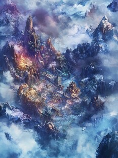 仙界立体画
