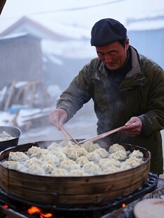 雪地里卖饸饹面