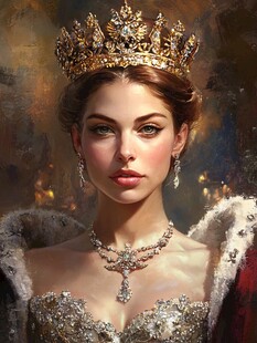 女王人物画