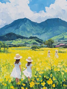 梦幻儿童插画超治愈