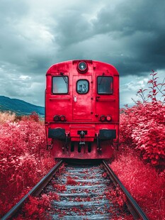 红色火车头