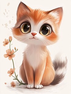 小猫咪插画