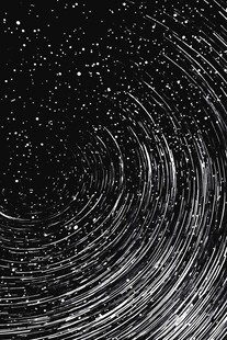 旋涡线条流星