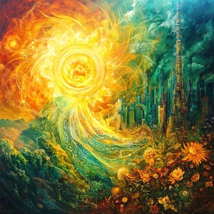 诞生出城成道初转法轮