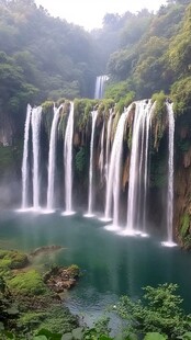 黄果树瀑布山水风景