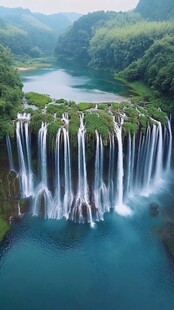 风景素材流水生财