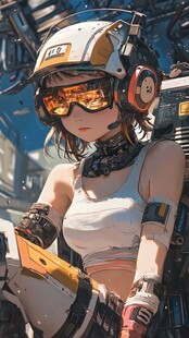 日韩厚涂插画