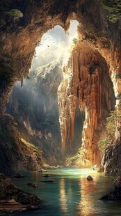 山洞图片素材下载