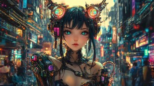 赛博朋克美学