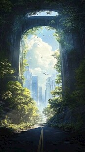 新海诚动漫风装饰画