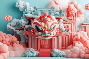 3d立体插画风格