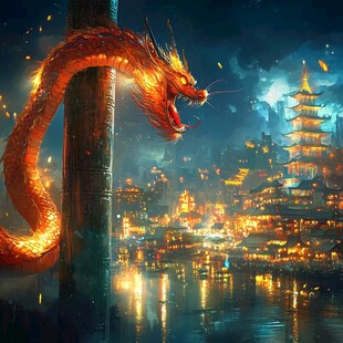 灯火龙