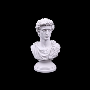 大理石盖乌斯凯撒头像