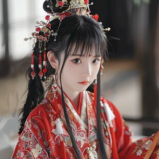 古风新娘头饰