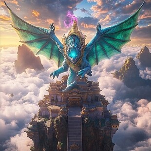 大鹏金翅鸟守卫者