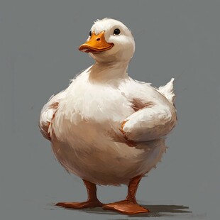 柯尔鸭插画