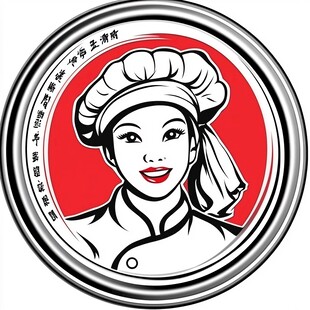 美女厨师logo