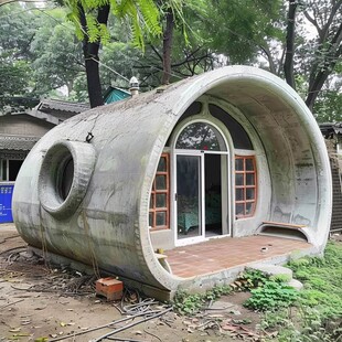 水泥整体小屋