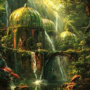 童话森林主题场景