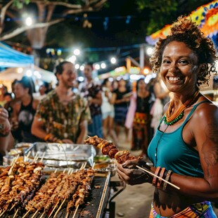 世界美食节夜市