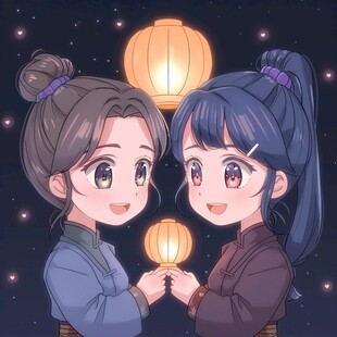 q版姐妹