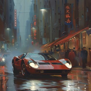 港风绘画