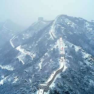 慕田峪长城雪景