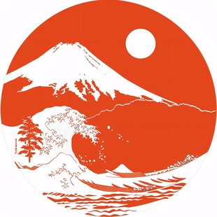 富士山火山logo