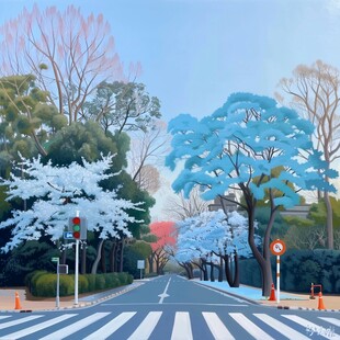 插画街道