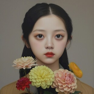 写实人物插画