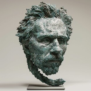 卢尼大理石智者头像