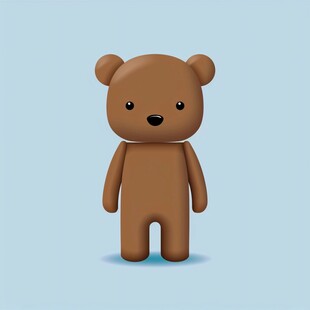 卡通小熊形象设计