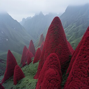 山王坪风景