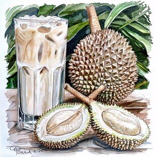 写实美食手绘