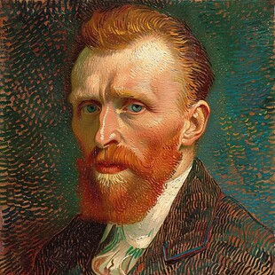 没有耳朵的梵高自画像