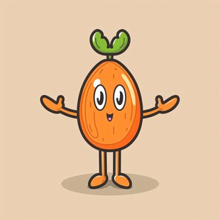 胡萝卜卡通形象设计