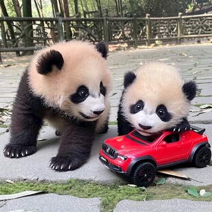 仿真熊猫
