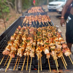 野营烤肉串