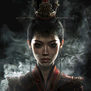 傩神李氏仙娘头像