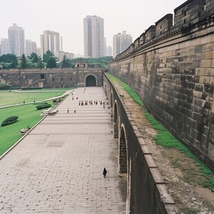 城墙绿地